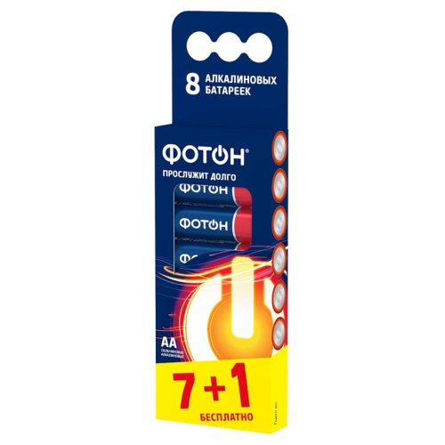 Элемент питания Фотон LR03 BL8 AAA (цена за 1 шт.) (батарейка) картинка 